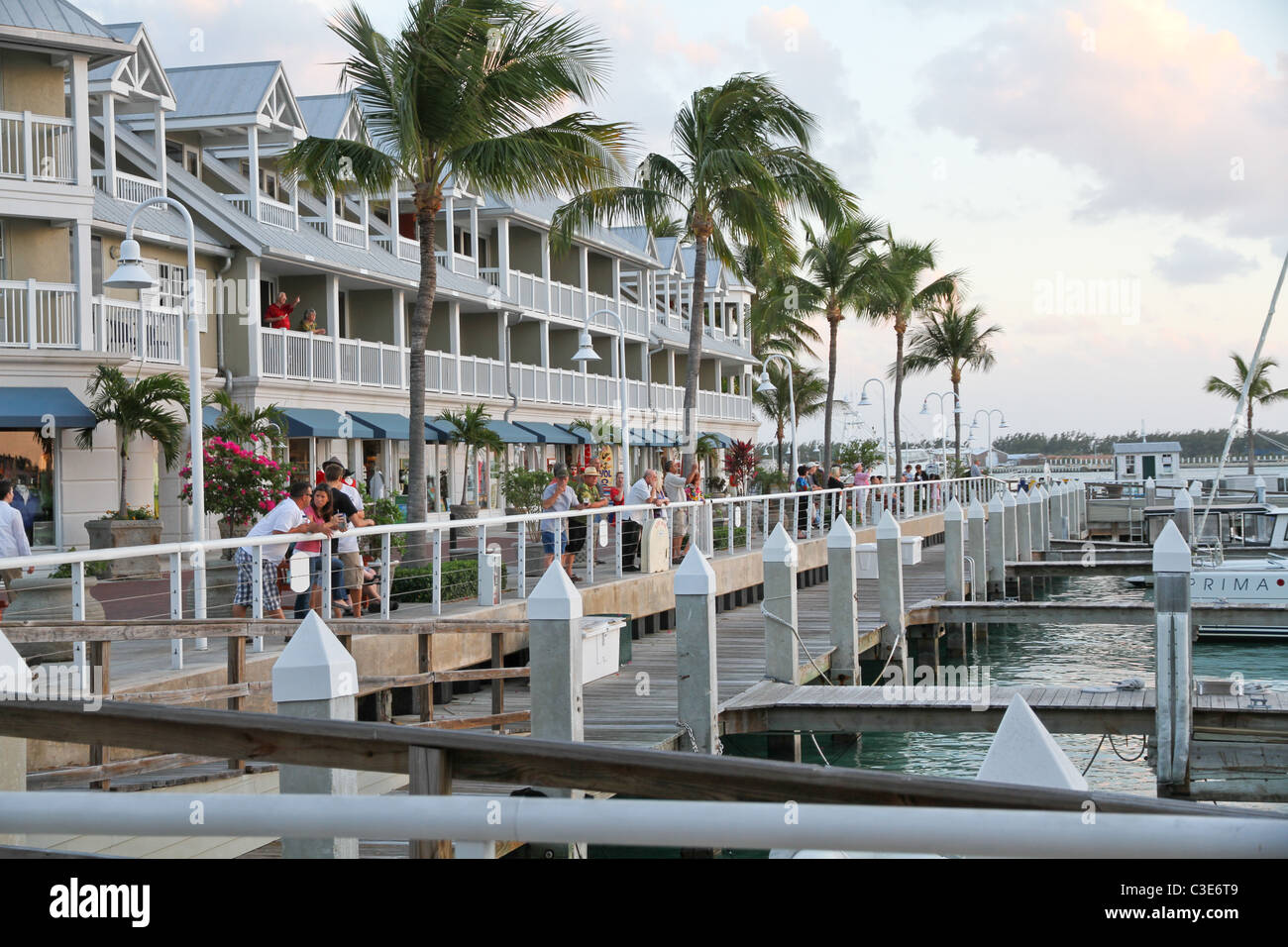 Key West Marina Waterfront Stock Photo Alamy