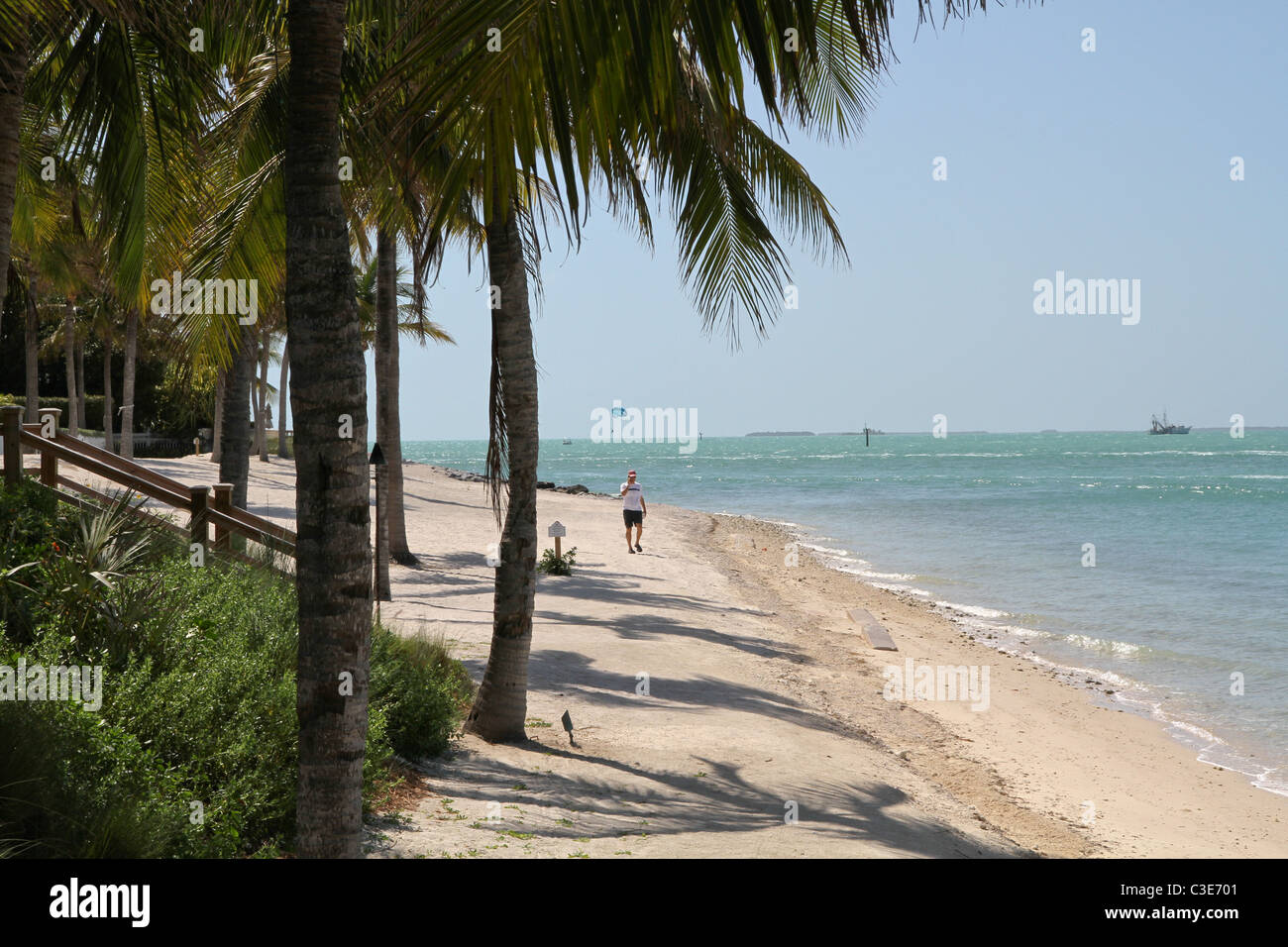 Beach at Sunset Key Resort Stock Photo Alamy