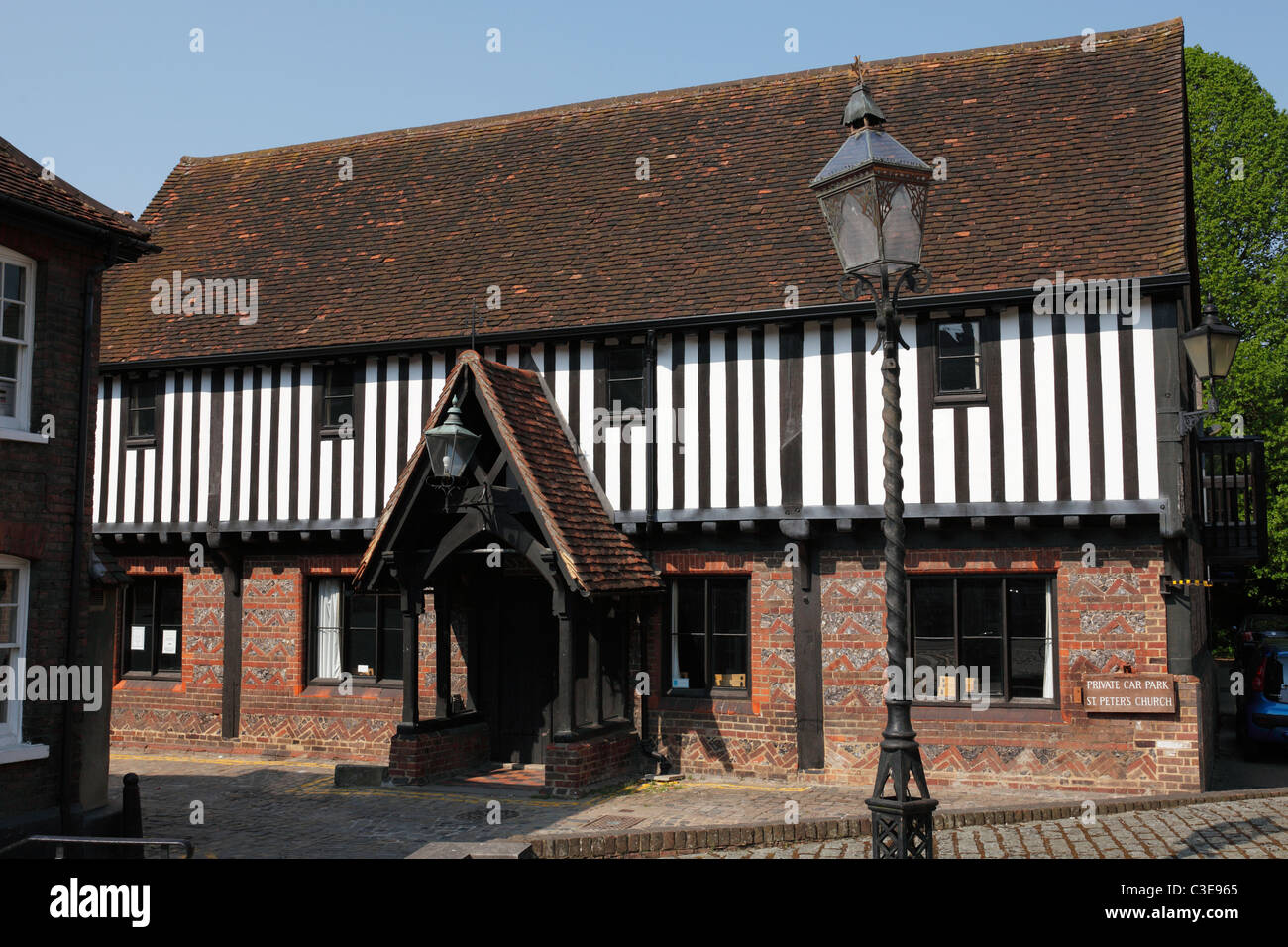 Berkhamsted Tudor Court House, Hertfordshire, England, UK Stock Photo