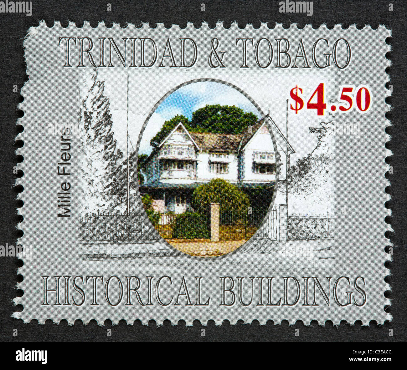 Trinidad and Tobago postage stamp Stock Photo Alamy