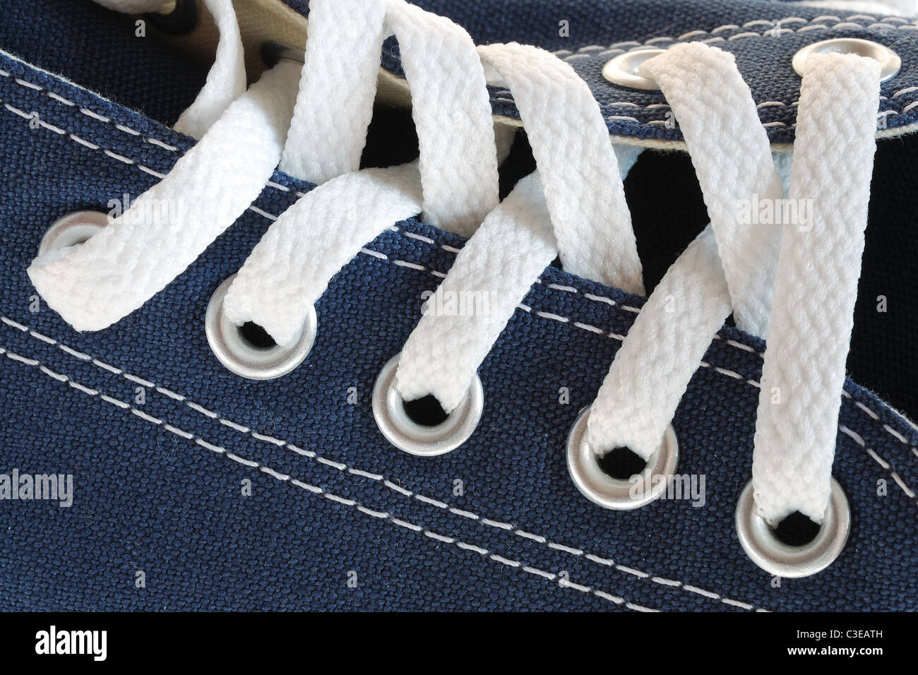 Shoe laces Stock Photo