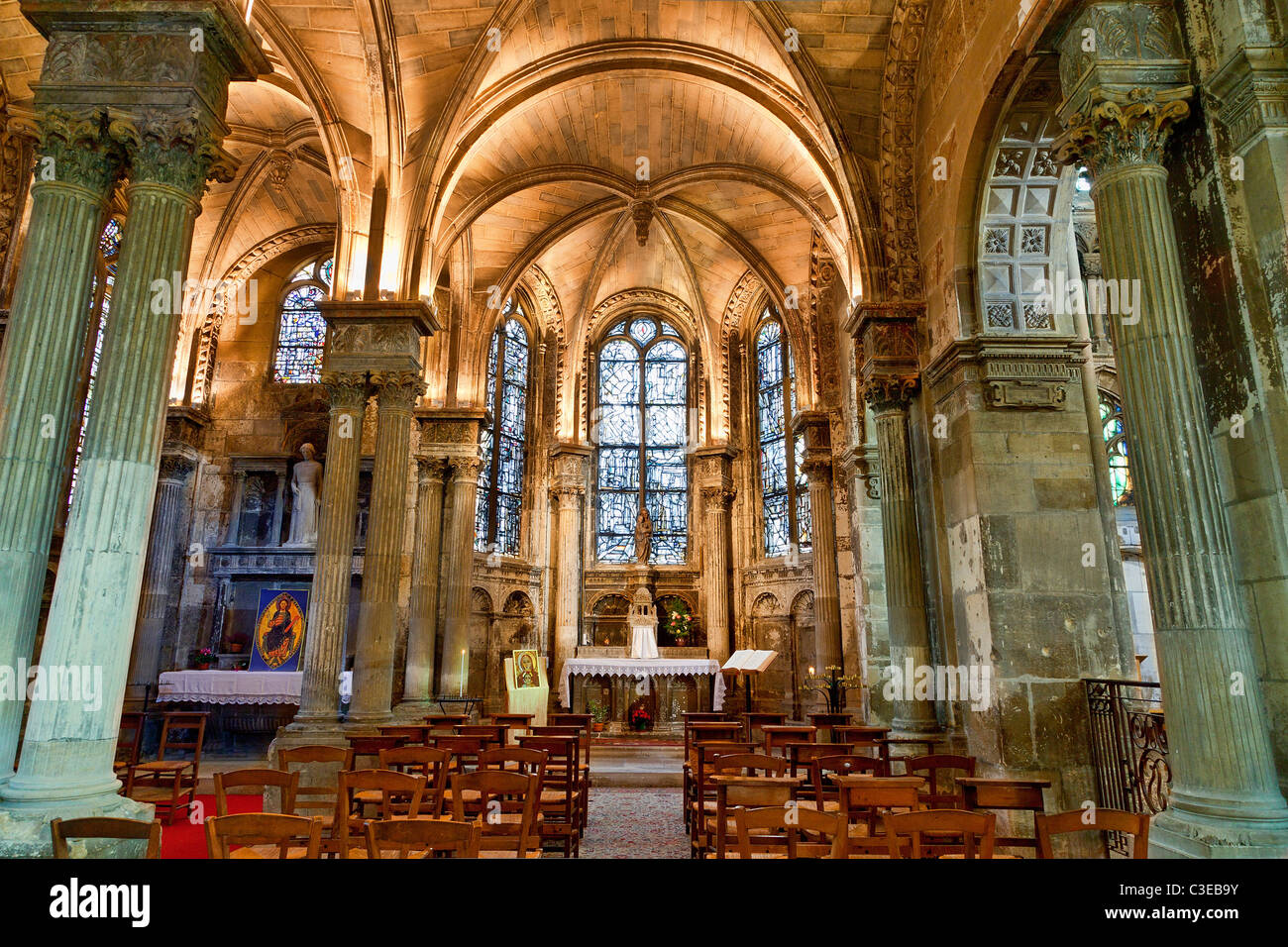 Europe, France, Marne (51), Saint Jacques Church Stock Photo Alamy