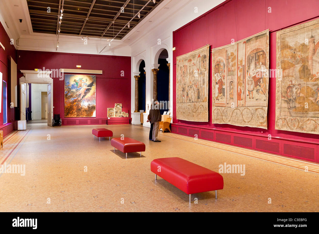 Europe, France, Marne (51), Beaux Arts Museum, Reims Stock Photo