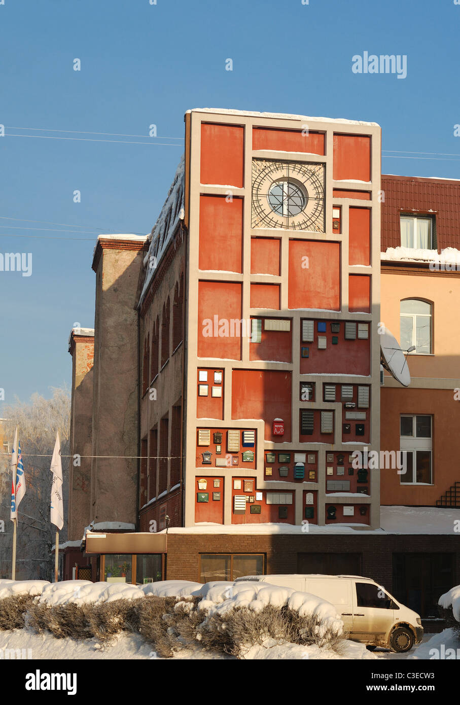 Kaliningrad. Museum of mailboxes. Russia Stock Photo - Alamy