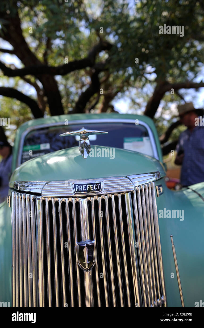 vintage Ford Prefect, a classic British motor car Stock Photo