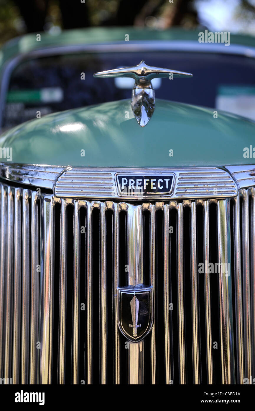 vintage Ford Prefect, a classic British motor car Stock Photo