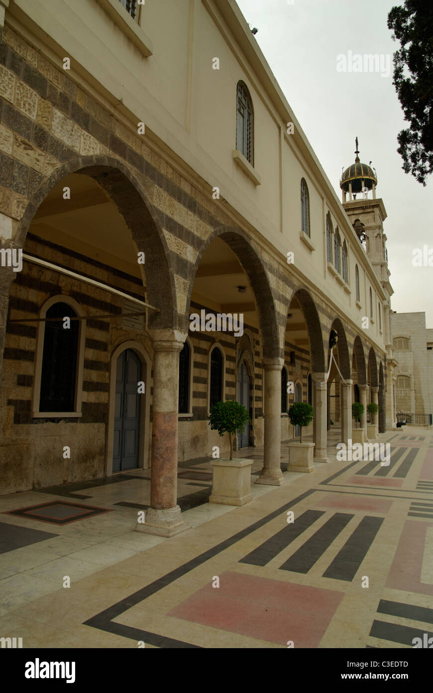 St Mary's  Greek Orthodox church, Damascus Stock Photo