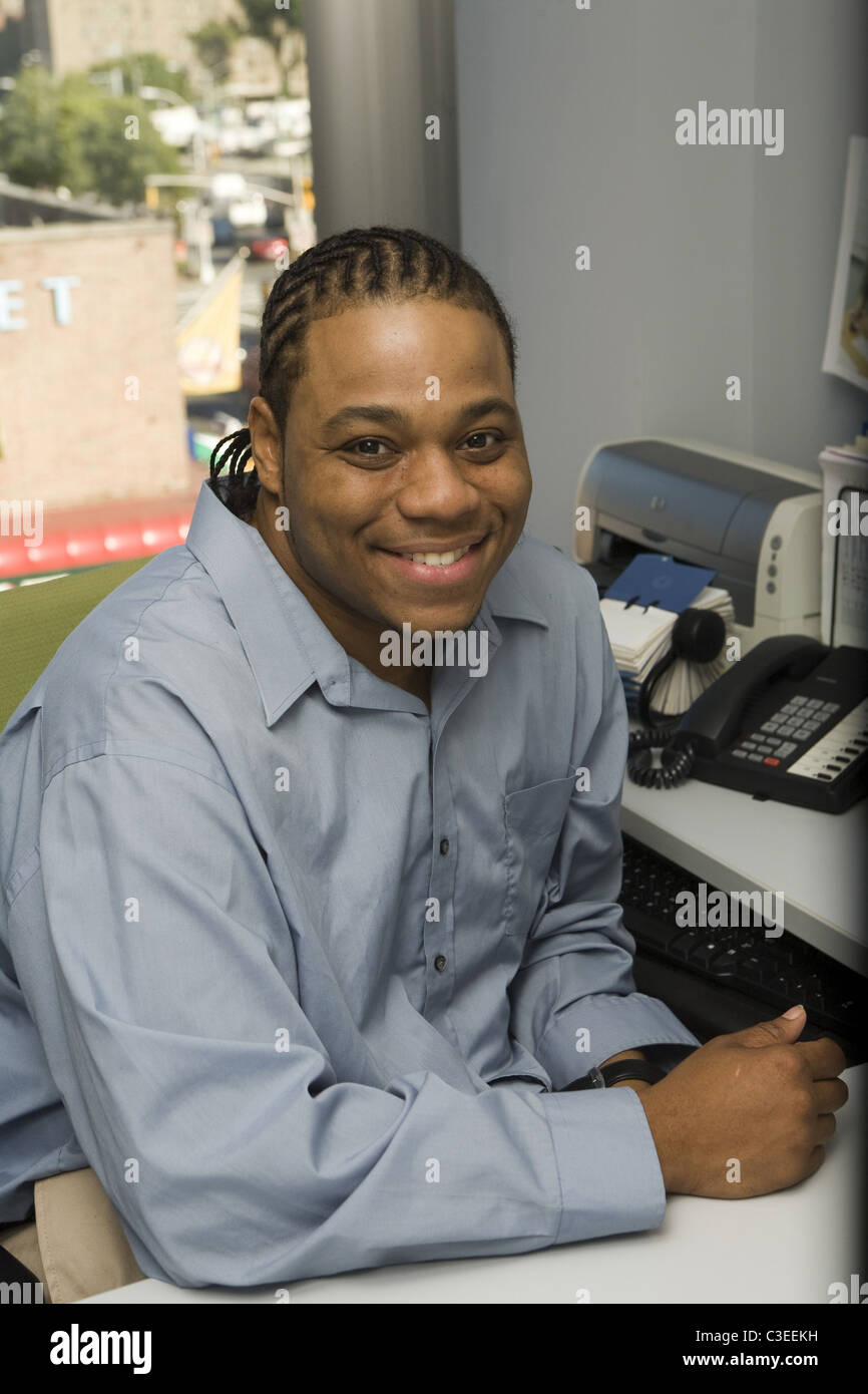 Teenage boy new job hires stock photography and images Alamy