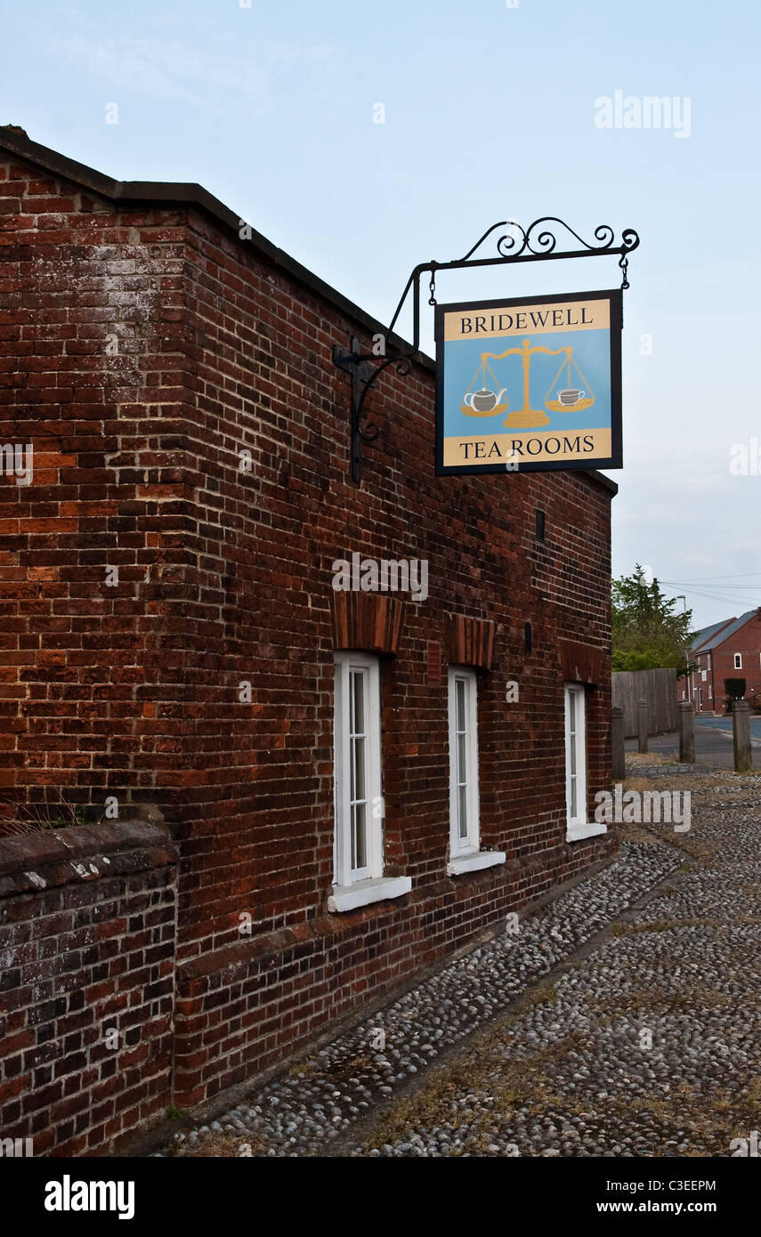 Tea room in Wymondham, Norfolk Stock Photo