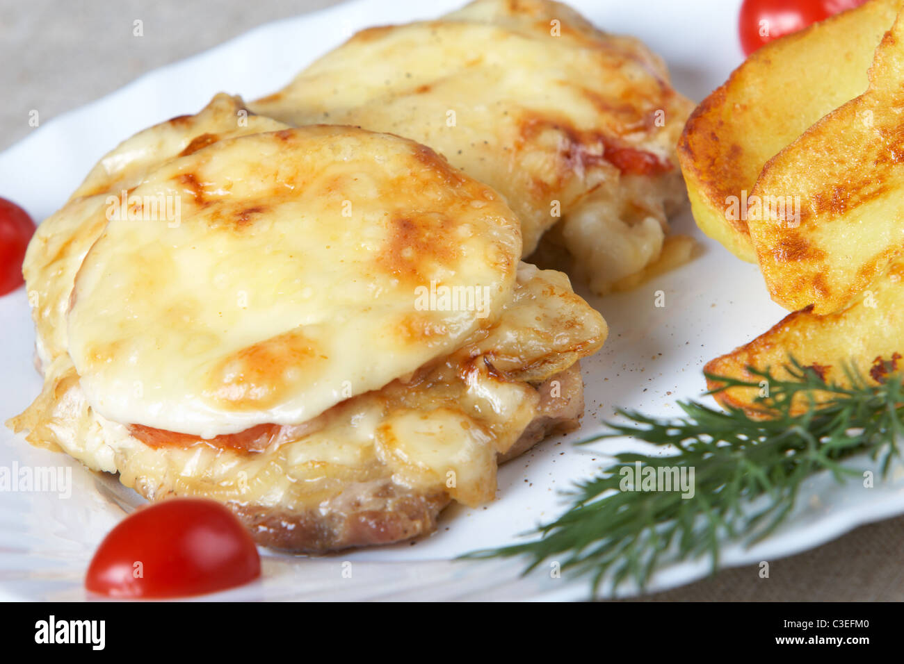 Meat in French Stock Photo Alamy