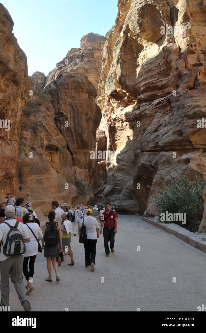 Sand stone carvings jordan hi-res stock photography and images - Alamy