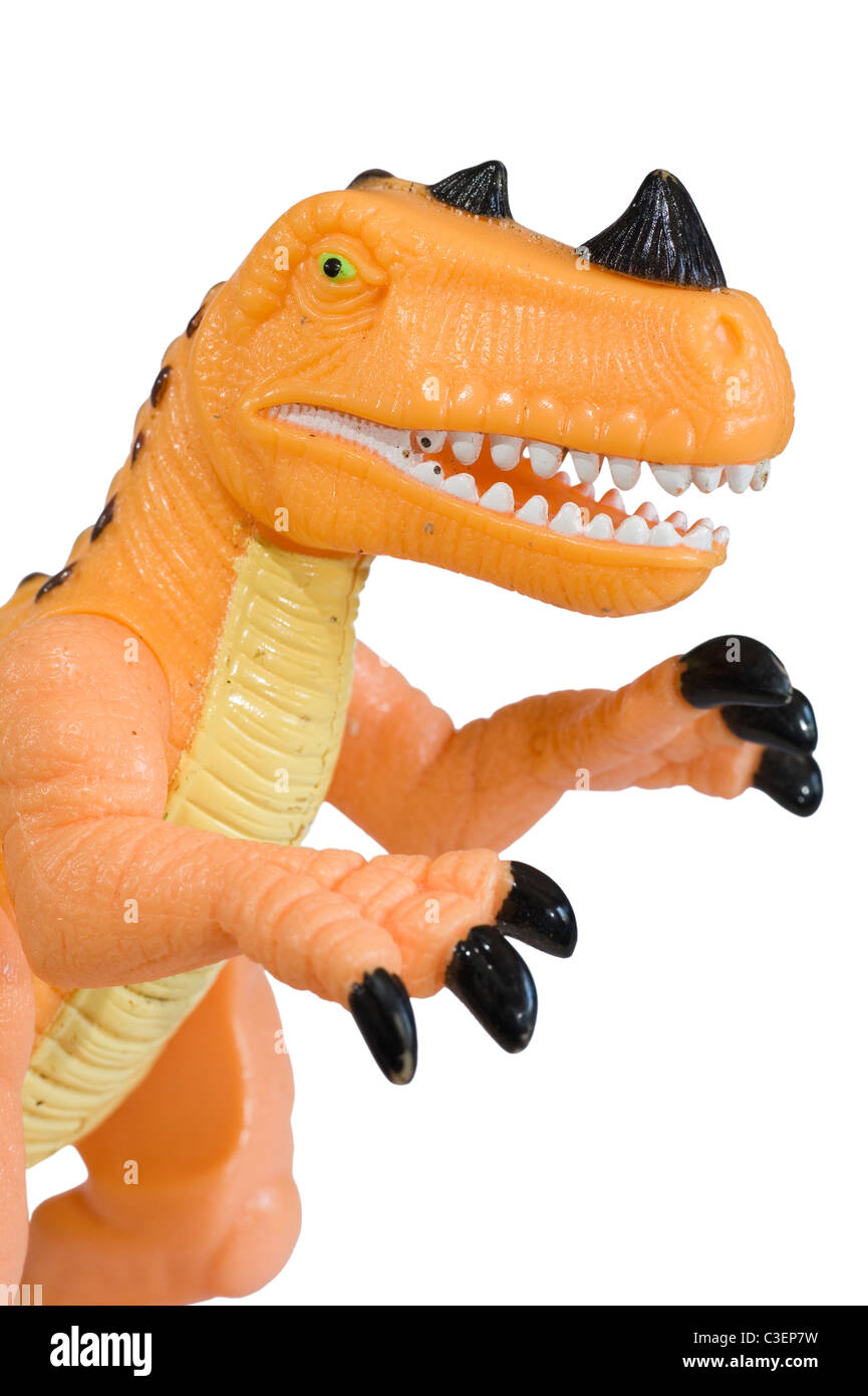 Plastic scary toy tyrannosaurus rex hi-res stock photography and images -  Alamy