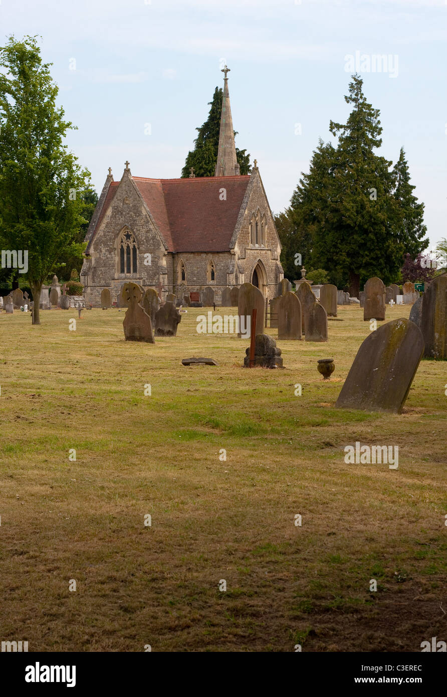 Old chapel in the grounds of Bury St Edmunds Cemetery Stock Photo Alamy