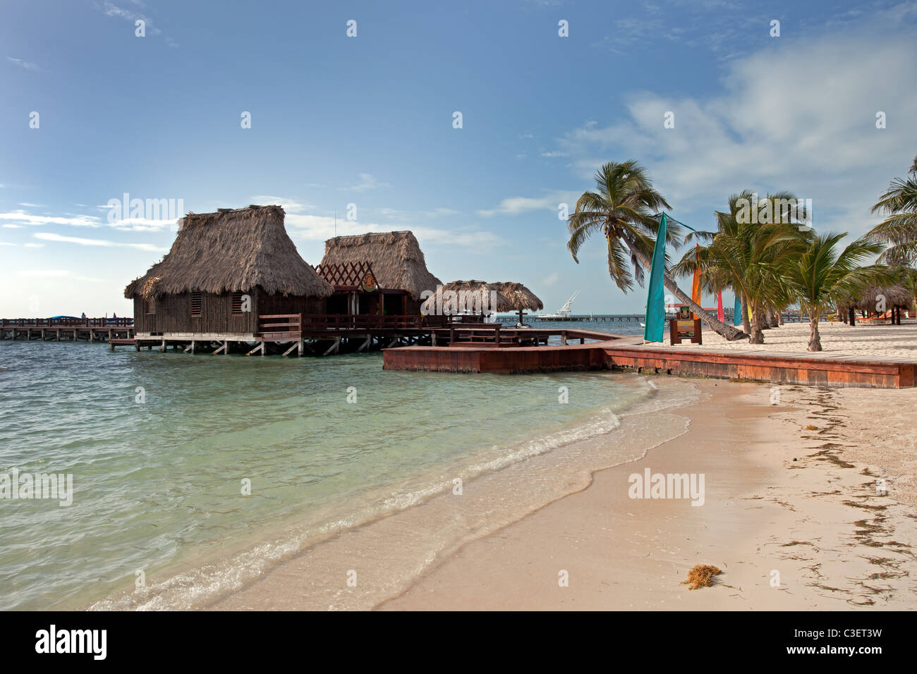 Ambergris Caye San Pedro Ramons Village Stock Photo Alamy