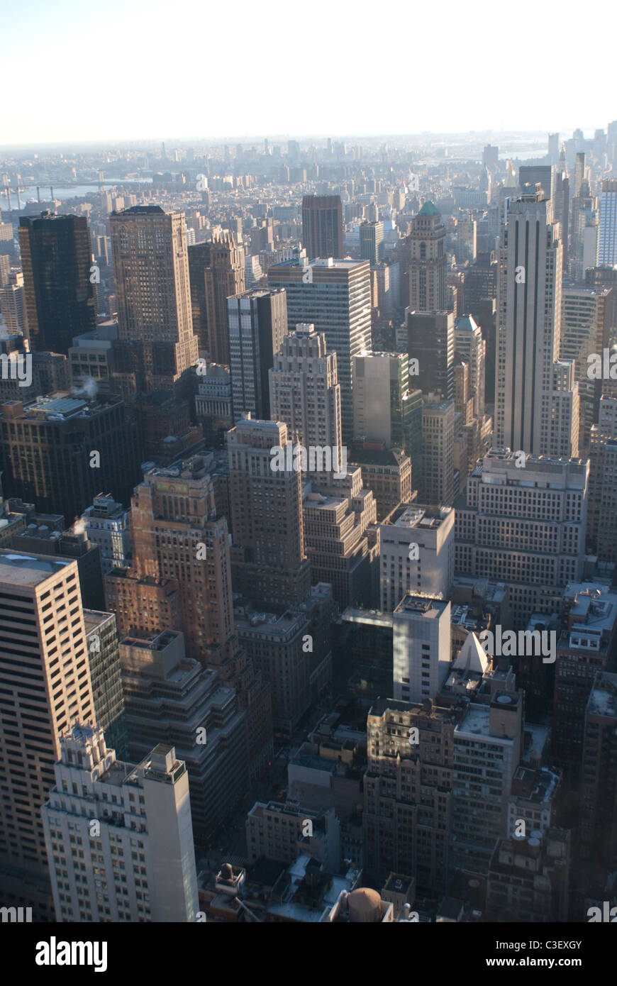 Aerial views of manhattan hi-res stock photography and images - Alamy