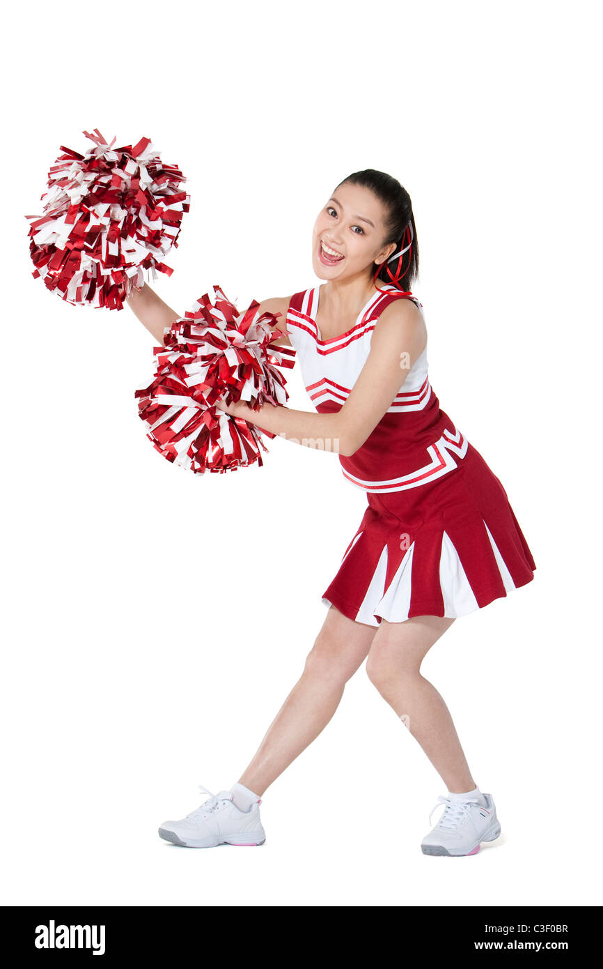 Cheerleader Pom Poms High Resolution Stock Photography and Images Alamy