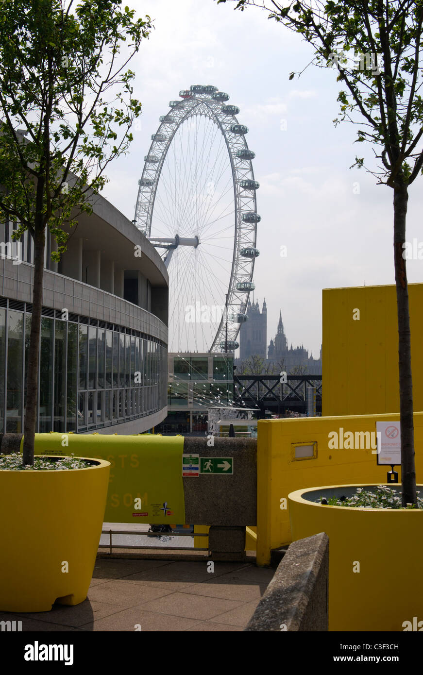 Rooftop garden at the South Bank Centre. Westminster. London. England