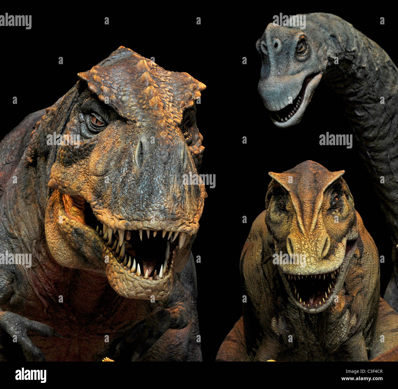 Walking dinosaurs london hi res stock photography and images Alamy