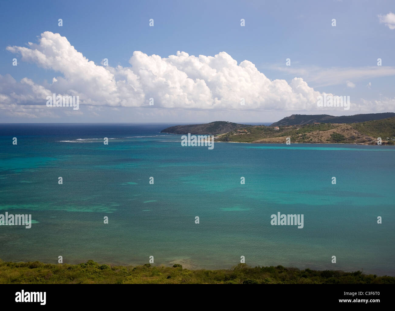 Antigua Willoughby Bay Stock Photo Alamy