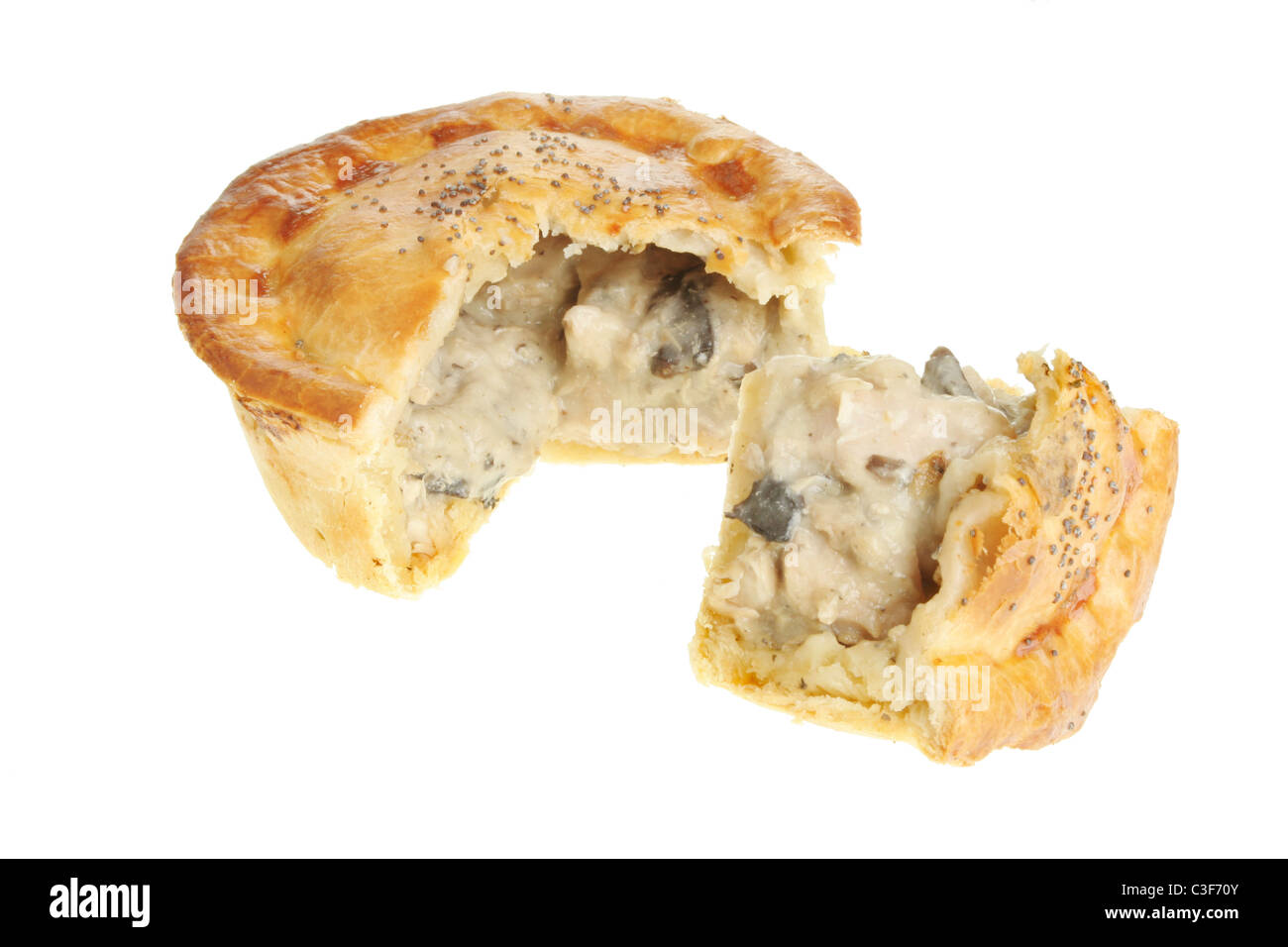 Chicken pie hi-res stock photography and images - Alamy