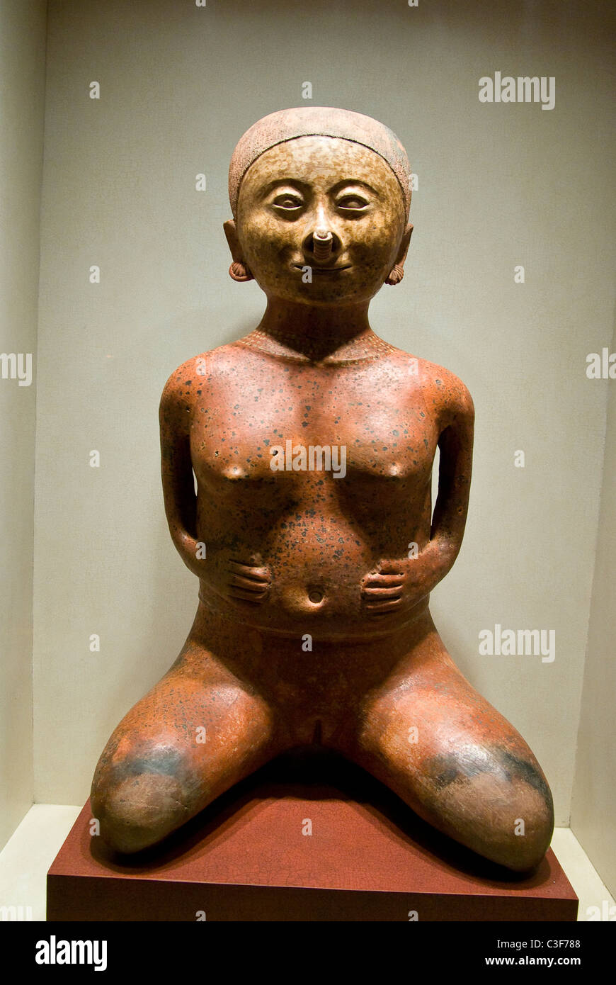 Mexico.Mexico city.National Museum of Anthropology. Nayarit culture.Las