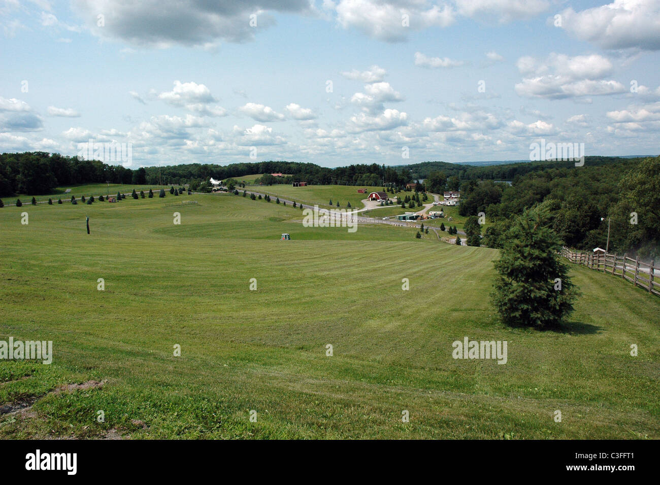 Atmosphere A general view of the original site where the Woodstock