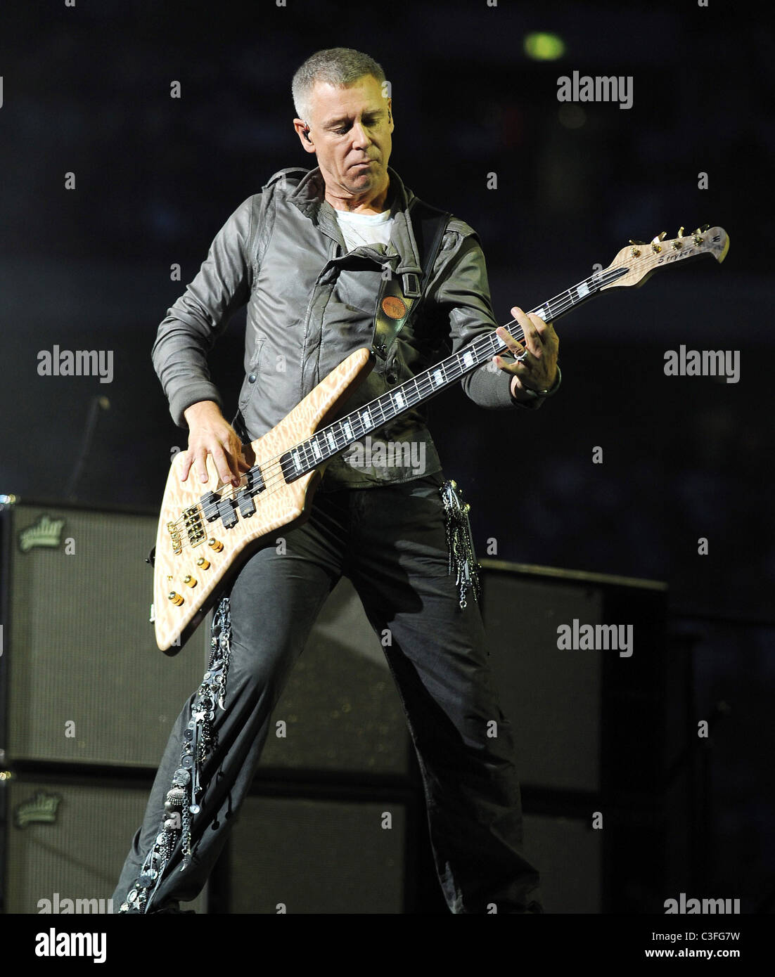 Adam clayton u2 hi-res stock photography and images - Alamy