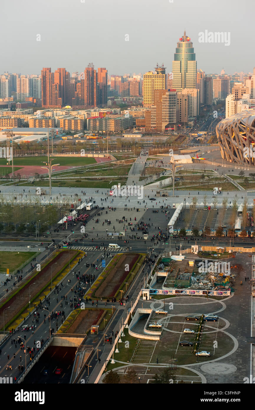 Olympic Green, Beijing, China, Asia. Stock Photo