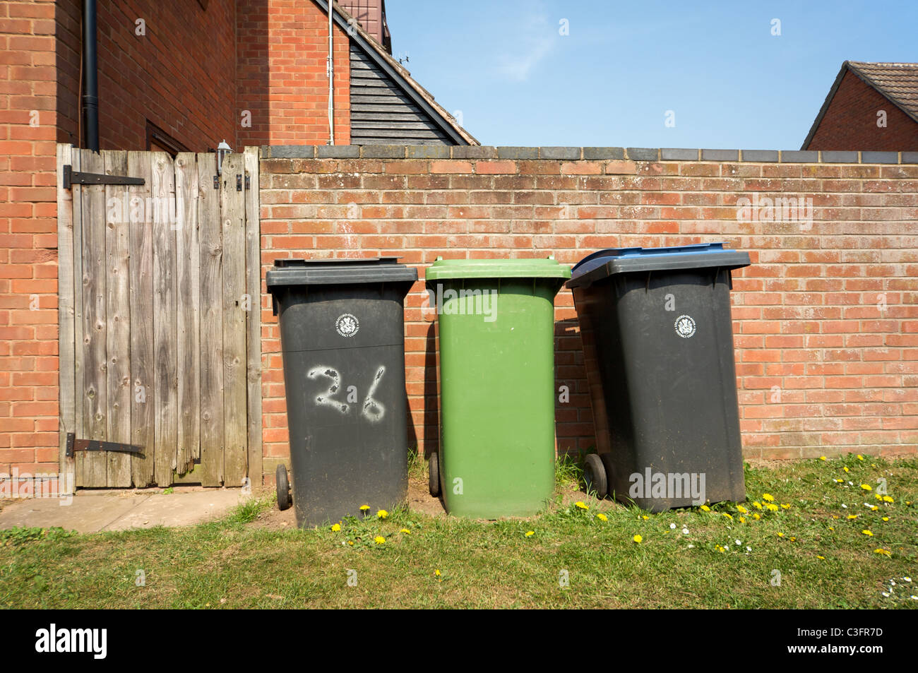 Council Wheely Bins High Resolution Stock Photography and Images Alamy