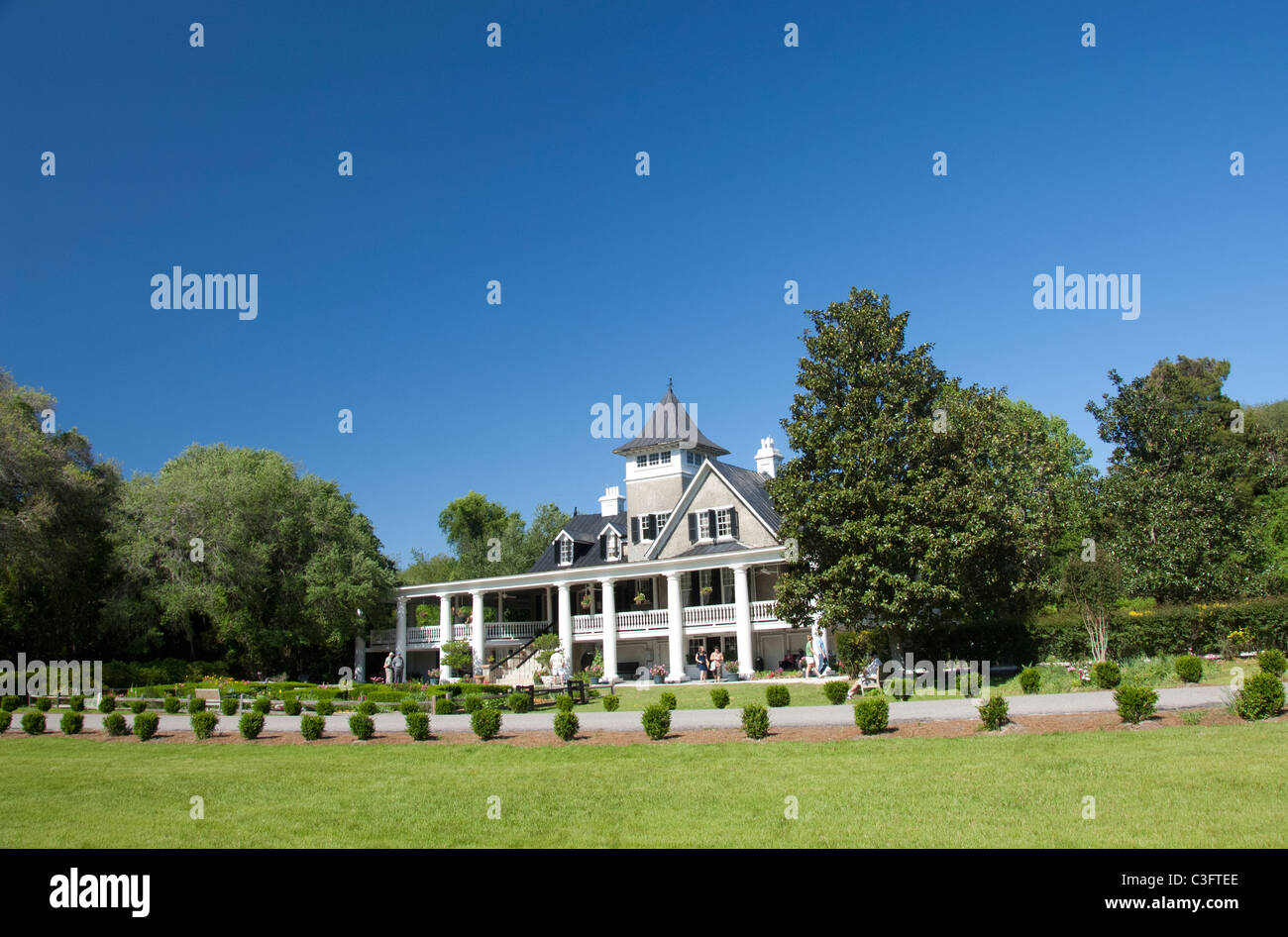 South Carolina, Charleston, Magnolia Plantation & Gardens. Historic Plantation House, Drayton