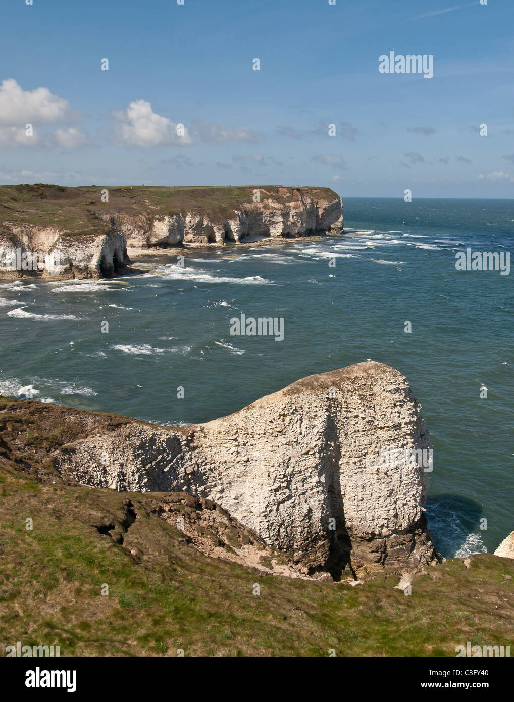 Selwicks Bay Flamborough Head East Yorkshire UK Stock Photo Alamy