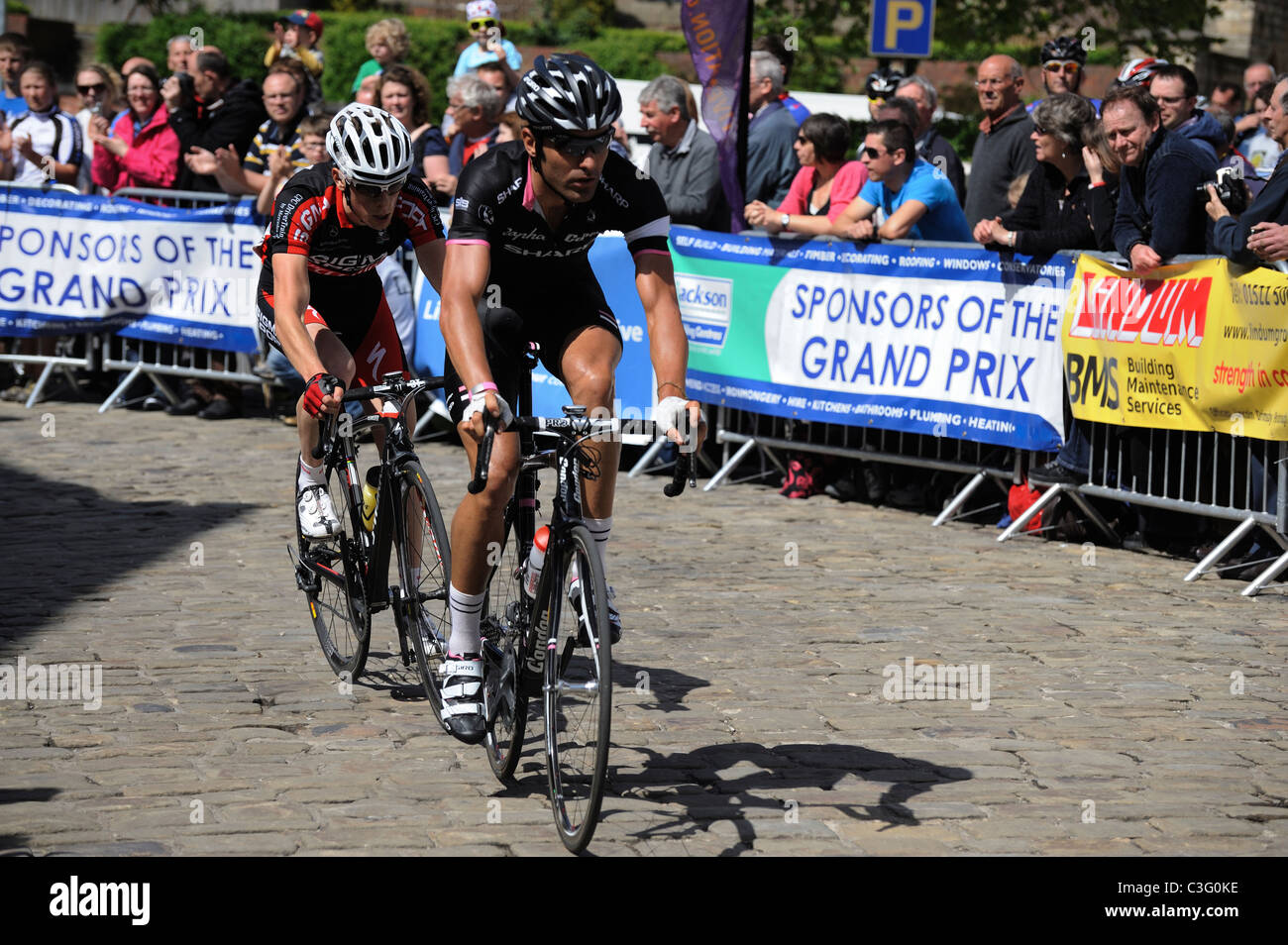 Cycle grand prix, Lincoln , Race run on the Street Stock Photo Alamy