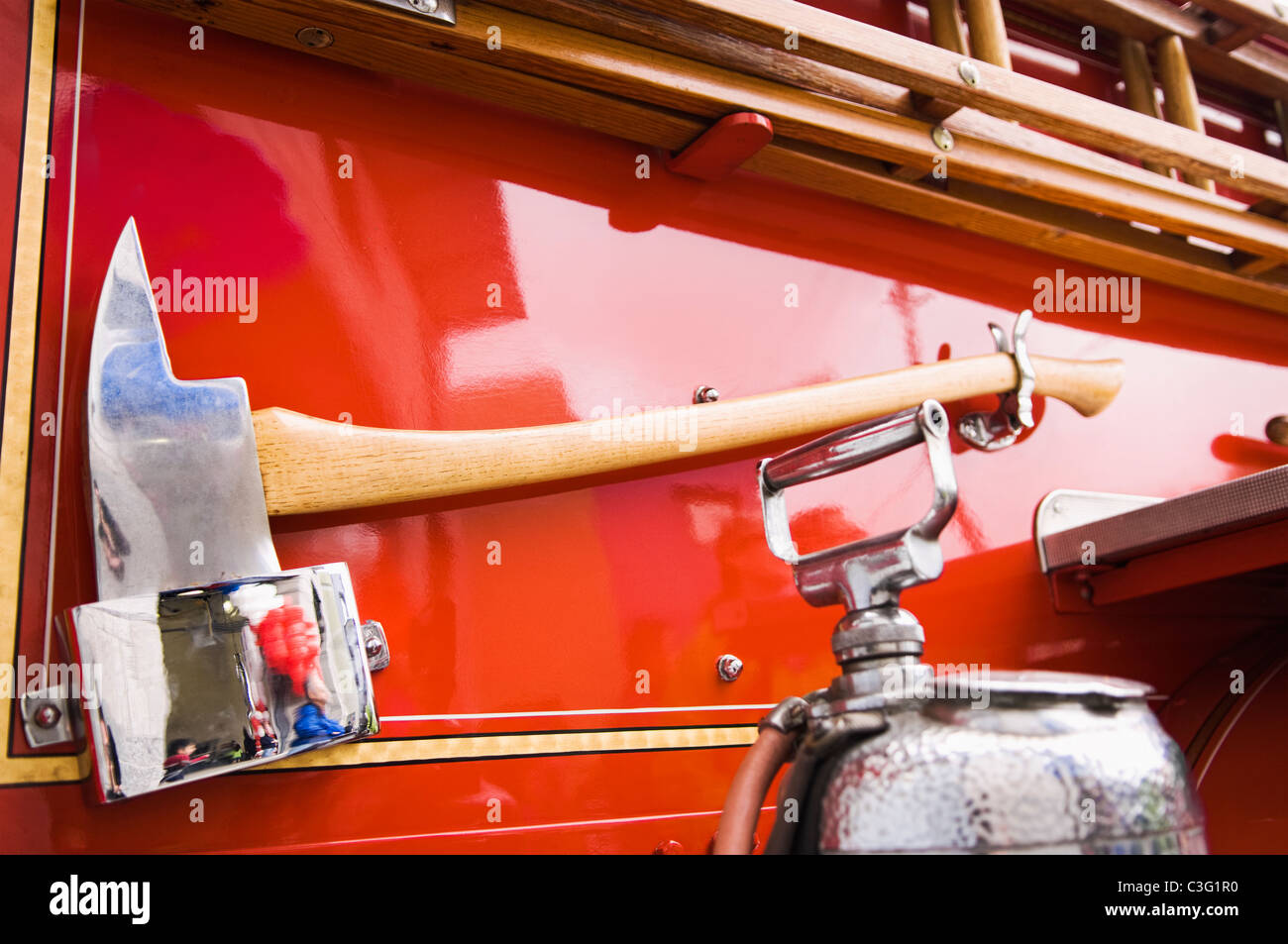 Fire Truck Equipment High Resolution Stock Photography and Images - Alamy