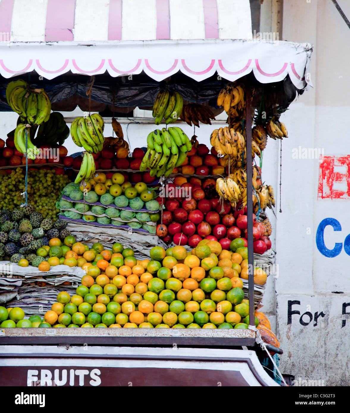 Street fruit vendor india cart hires stock photography and images Alamy