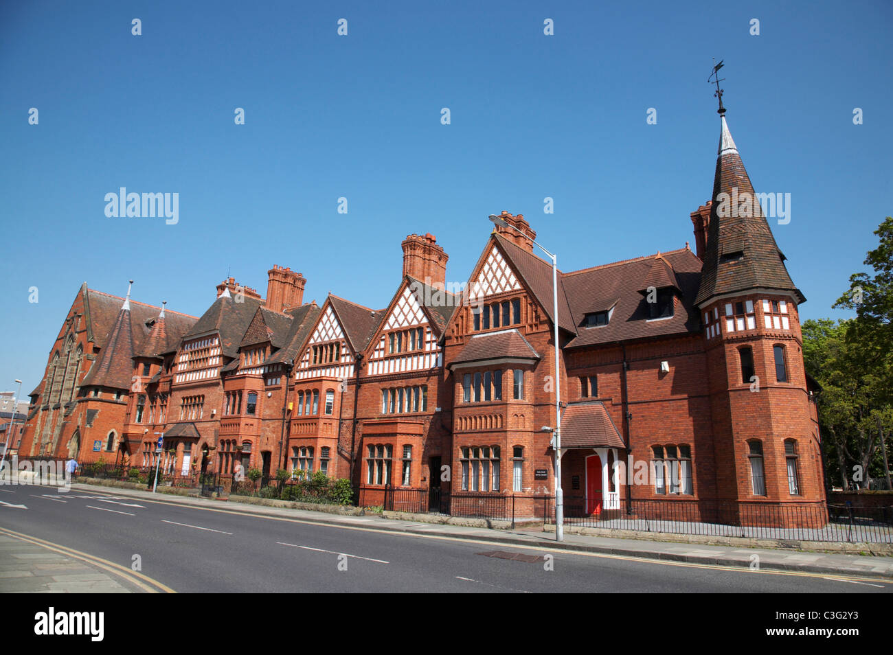 Listed buildings in Bath Street Chester Cheshire UK Stock Photo