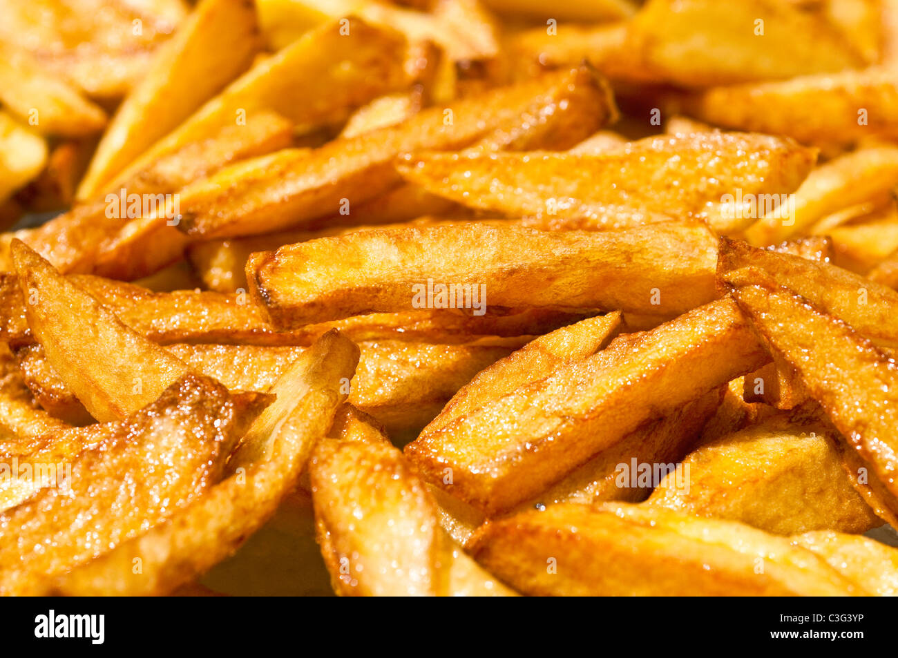 Homemade crispy chips France Stock Photo Alamy