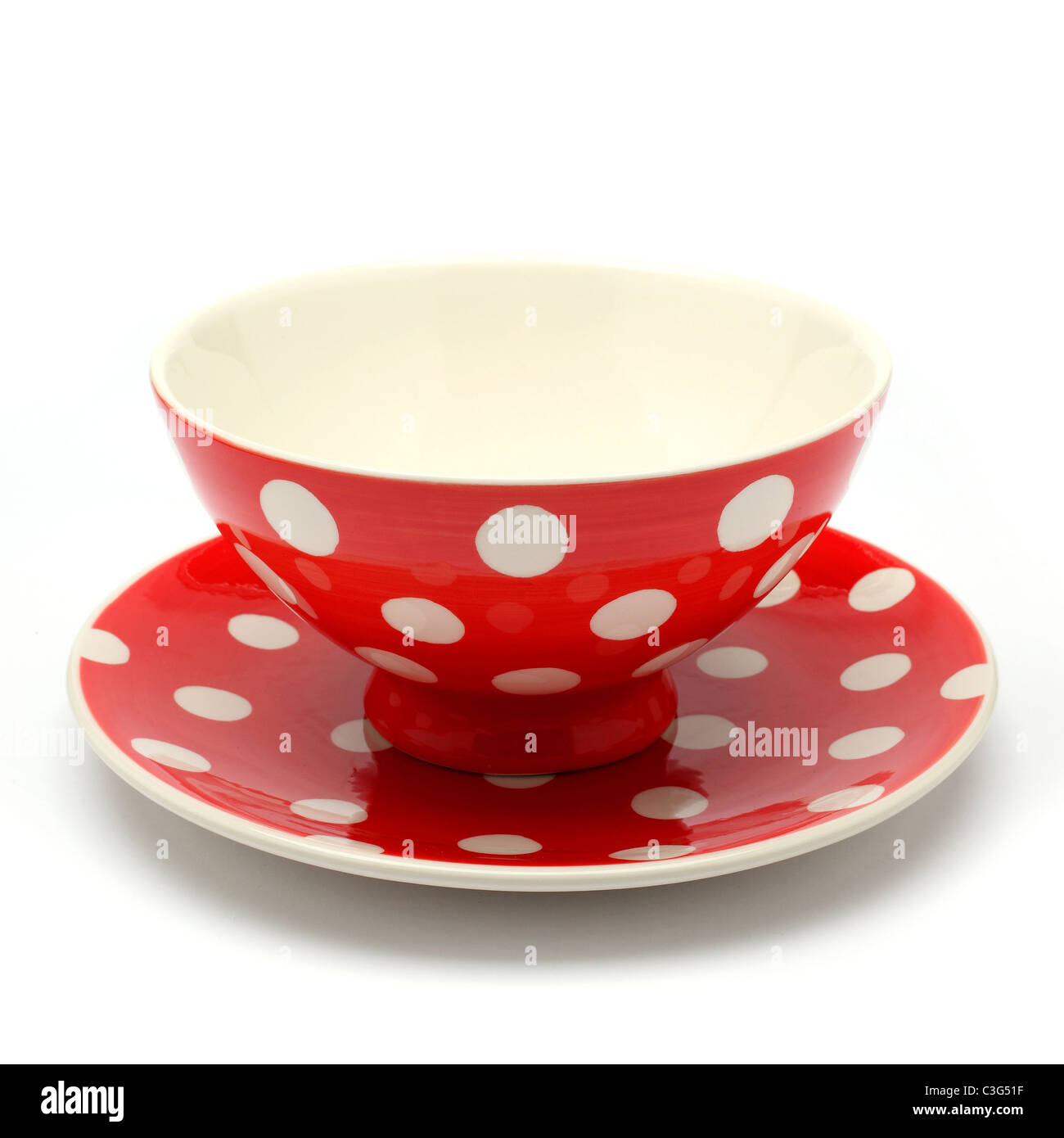 empty soup bowls Stock Photo Alamy