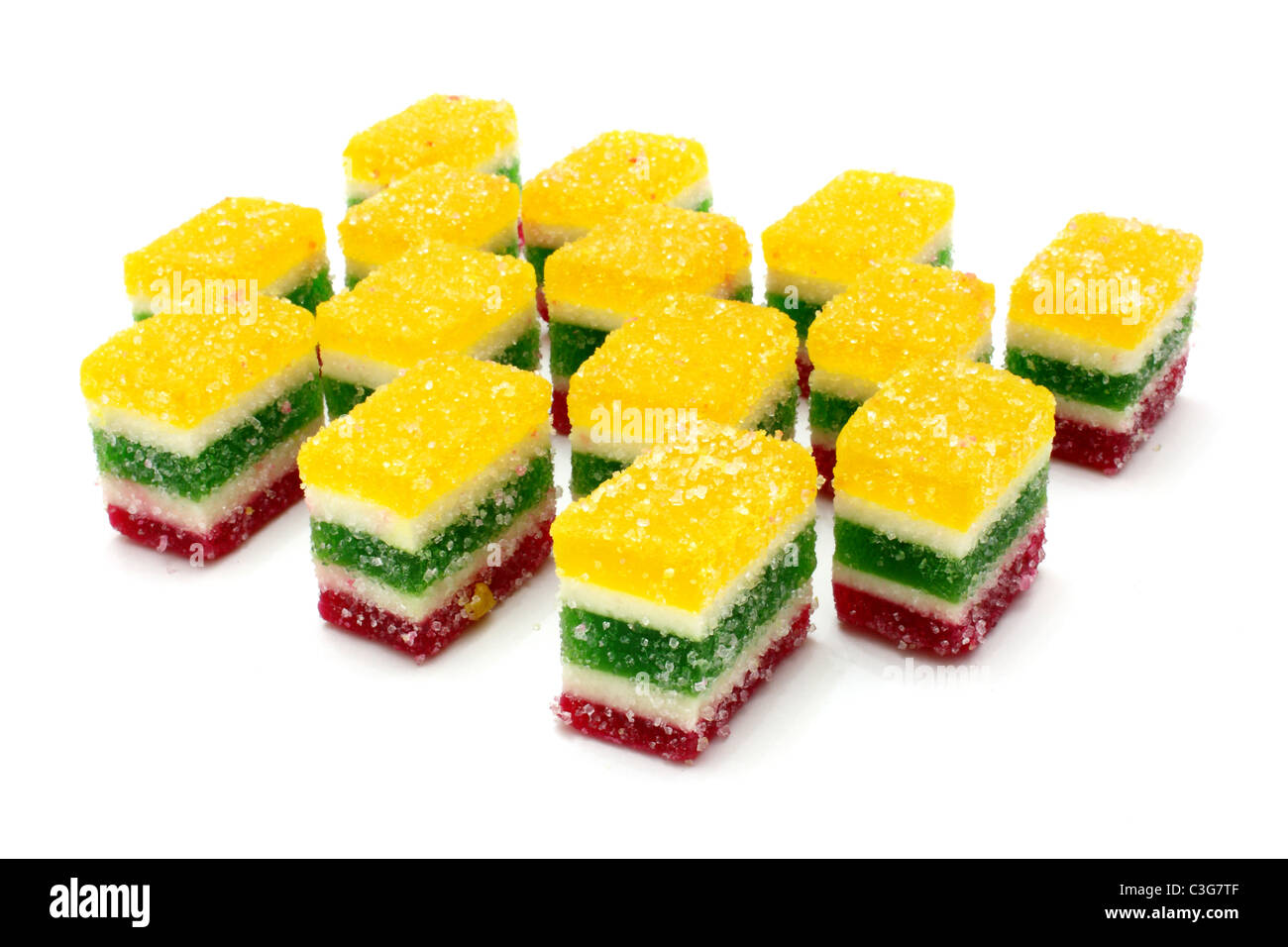 Multicoloured fruit candy, fruit jelly Stock Photo Alamy