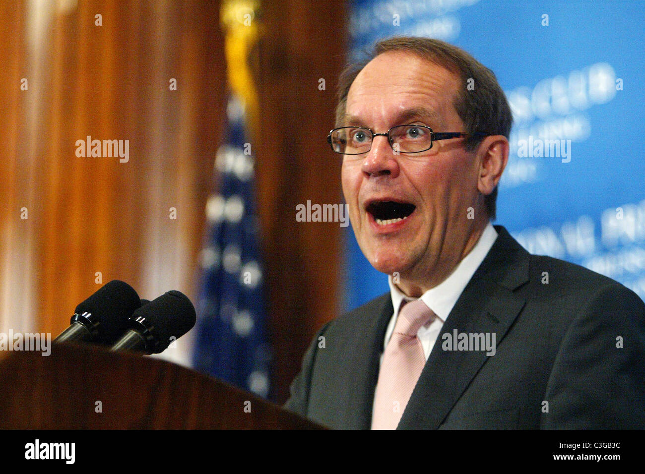 Jorma Ollila, incoming chairman of the World Business Council for Sustainable Development & chairman of Royal Dutch Shell and Stock Photo