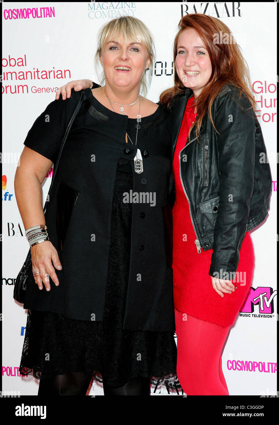 Valerie Damidot and her daughter Roxane 'Beds Are Burning' song launch