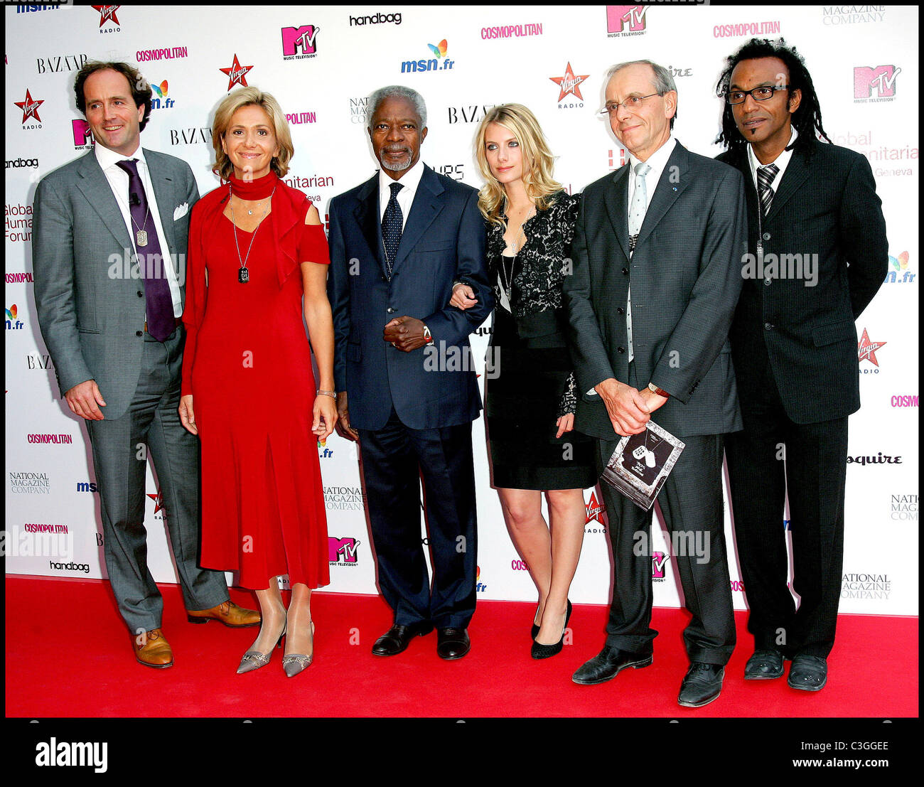 David Jones, Valerie Pecresse, Koffi Annan, Melanie Laurent, Axel Kahn