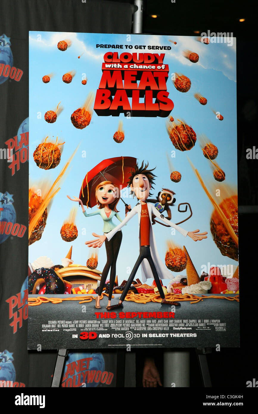 Cloudy With A Chance Of Meatballs Poster Sam Sparks Cloudy With A