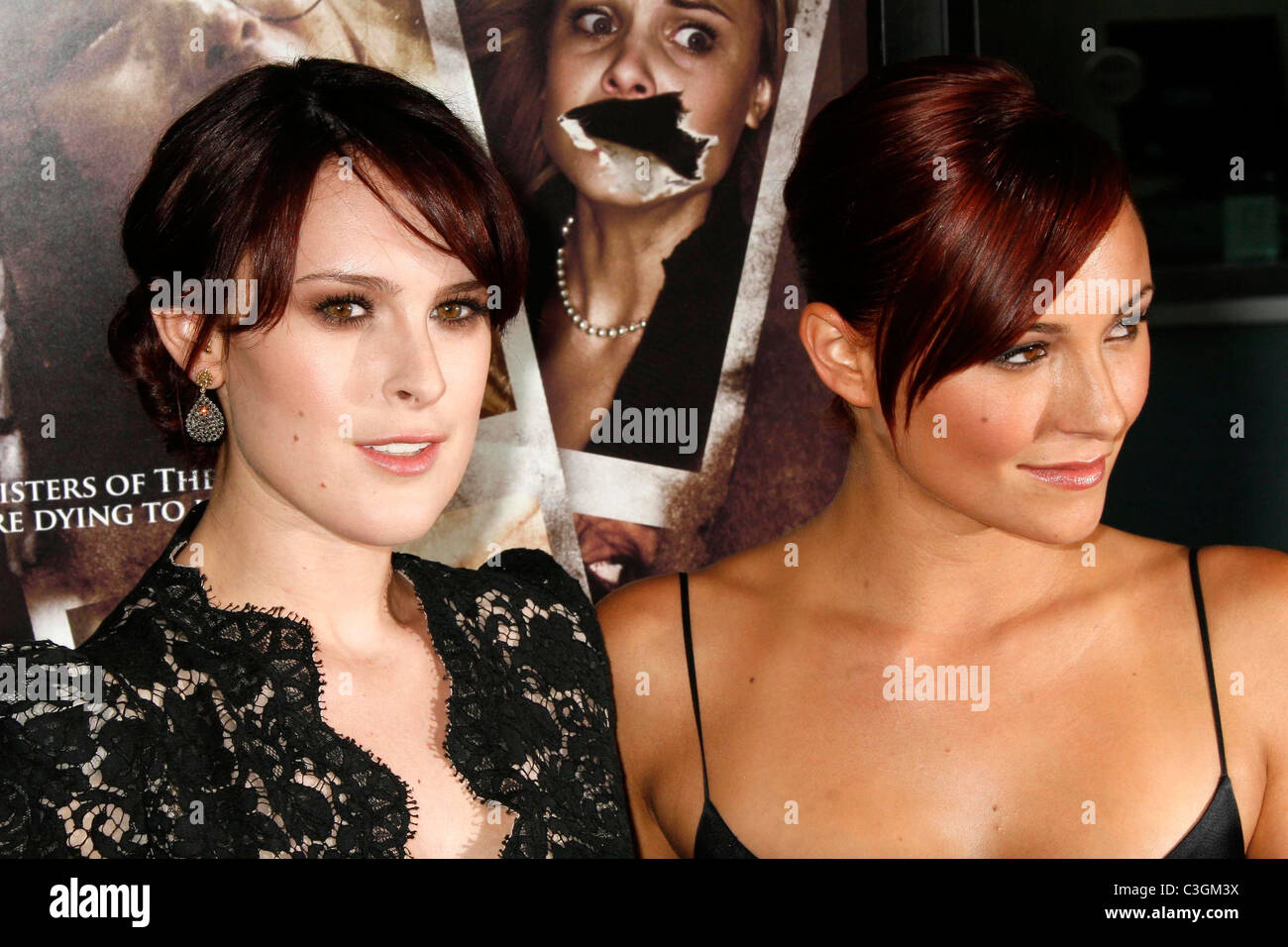 Rumer Willis and Briana Evigan Los Angeles Premiere of 'Sorority Row