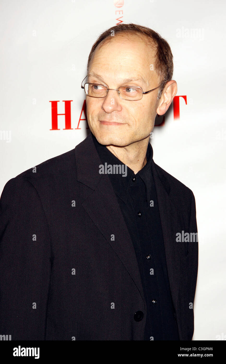 David Hyde Pierce The New Broadway Production Of Hamlet Held At The Broadhurst Theater 