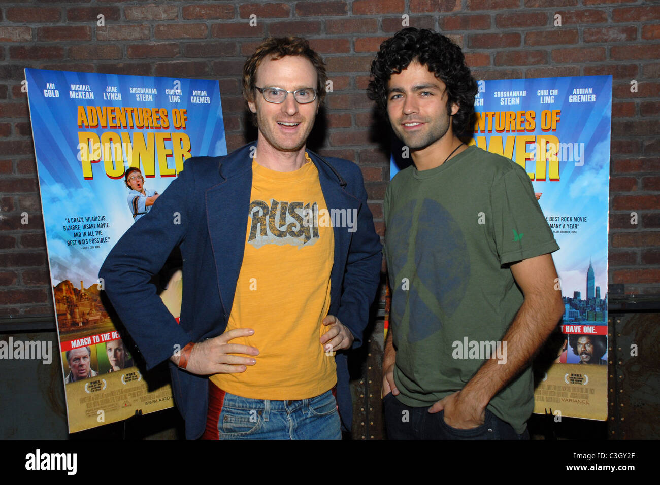 Ari Gold and Adrian Grenier 'Adventures of Power' premiere party at the ...