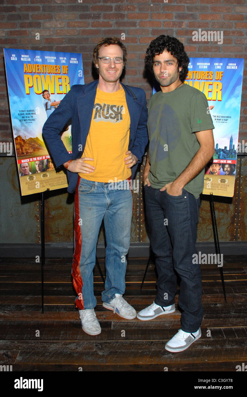 Ari Gold and Adrian Grenier 'Adventures of Power' premiere party at the ...
