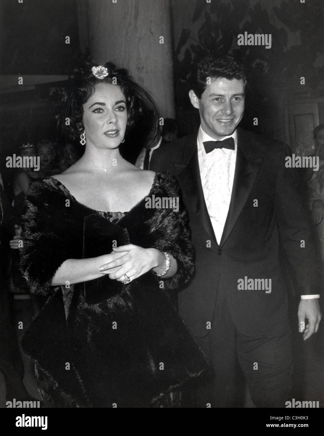 8x10 photo Elizabeth Taylor with her husband Eddie Fisher 