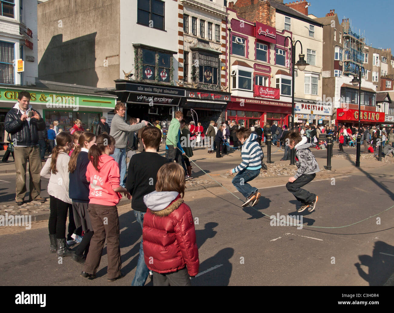 Scarborough skipping day hires stock photography and images Alamy