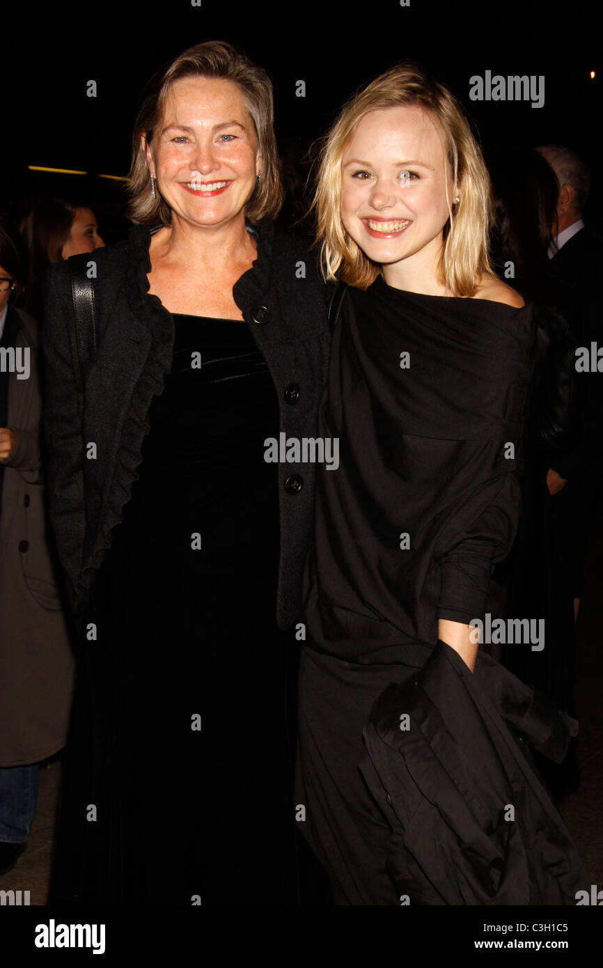 Cherry Jones and Alison Pill Opening Night of the Broadway play 'The