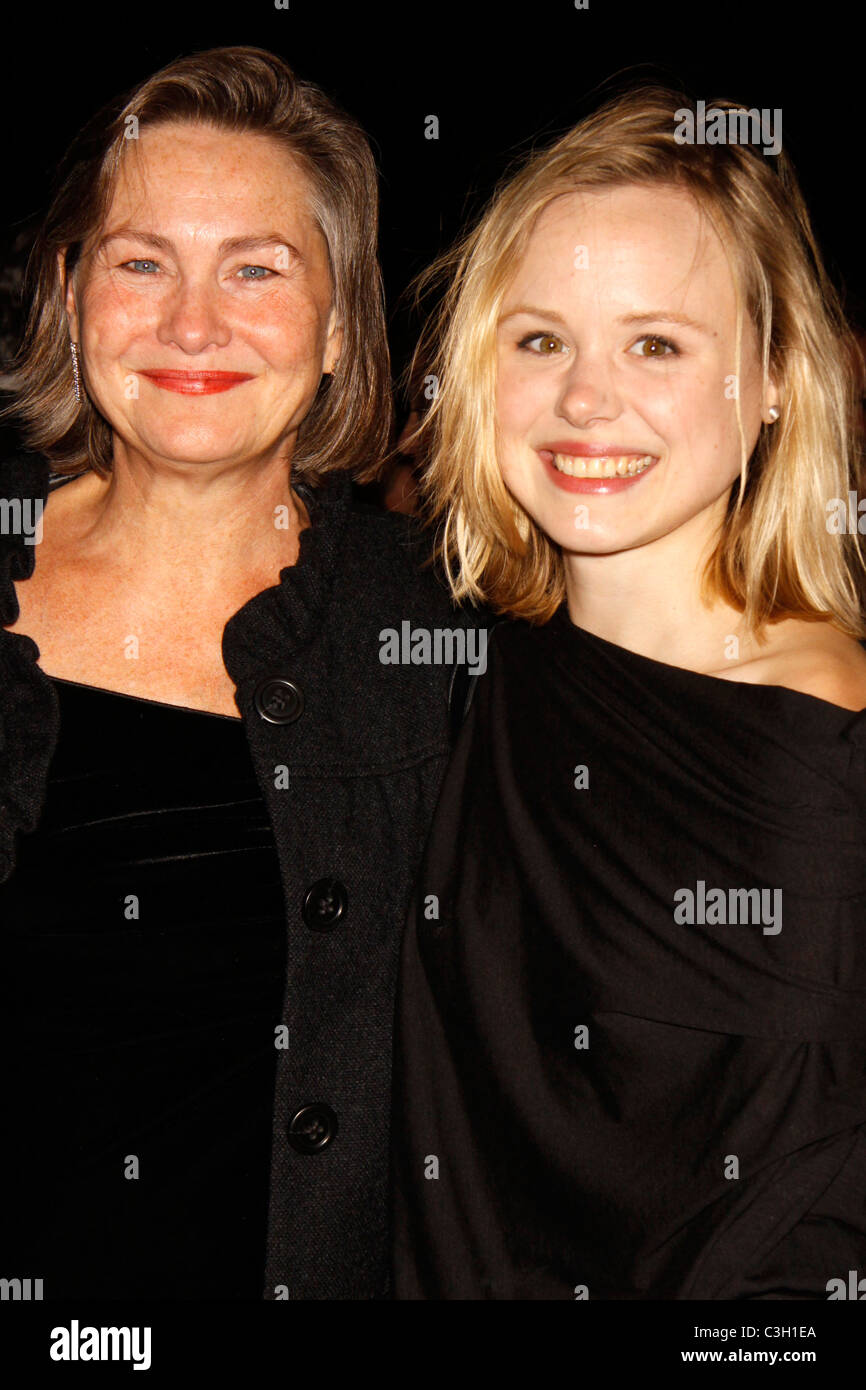 Cherry Jones and Alison Pill Opening Night of the Broadway play 'The
